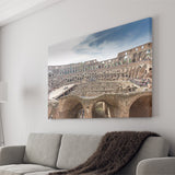 Rome Colosseum, Stadium Canvas, Sport Art, Gift for him, Fan Gift, Canvas Prints Wall Art Decor