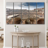 Rome Colosseum, Stadium Canvas, Sport Art, Gift for him, Multi Panels B, Canvas Prints Wall Art Decor