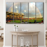 Ron Tonkin Field, Stadium Canvas, Sport Art, Gift for him, Multi Panels B, Canvas Prints Wall Art Decor