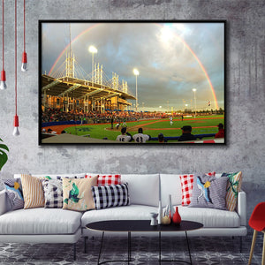 Ron Tonkin Field, Stadium Canvas, Sport Art, Gift for him, Framed Canvas Prints Wall Art Decor, Framed Picture