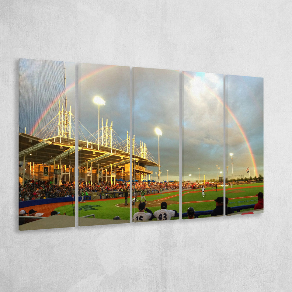 Ron Tonkin Field, Stadium Canvas, Sport Art, Gift for him, Multi Panels B, Canvas Prints Wall Art Decor