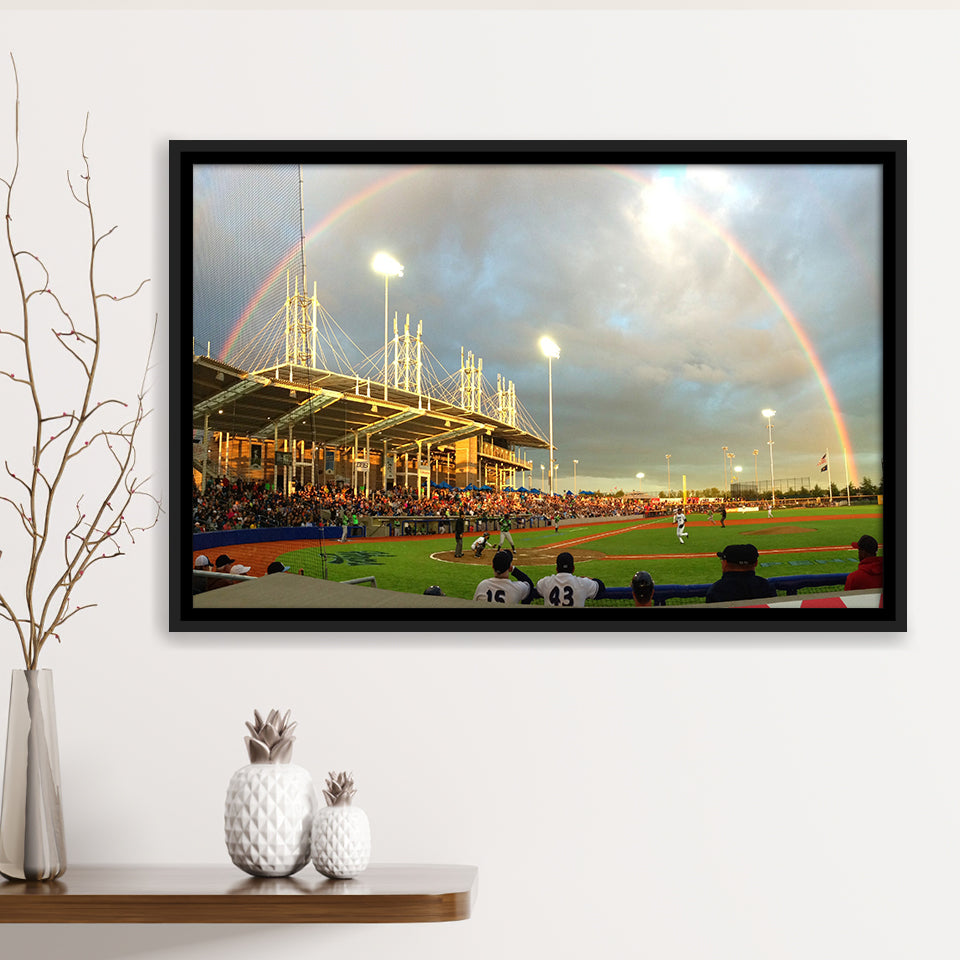 Ron Tonkin Field, Stadium Canvas, Sport Art, Gift for him, Framed Canvas Prints Wall Art Decor, Framed Picture
