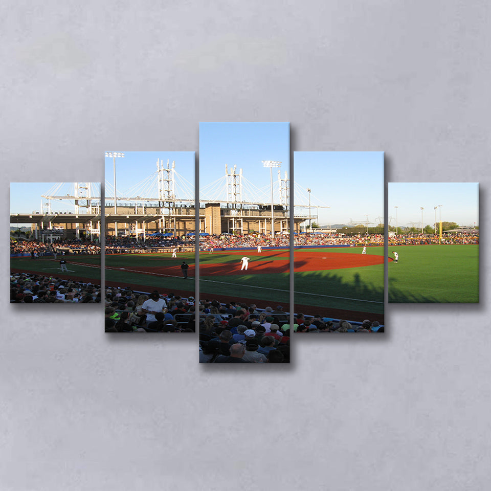 Ron Tonkin Field Stadium, Stadium Canvas, Sport Art, Large Canvas, Multi Panels, Canvas Prints Wall Art Decor