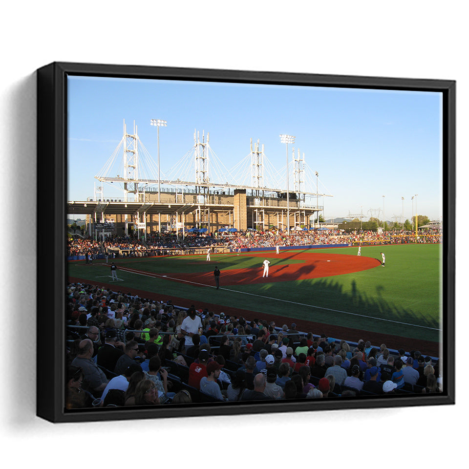 Ron Tonkin Field Stadium, Stadium Canvas, Sport Art, Gift for him, Framed Canvas Prints Wall Art Decor, Framed Picture