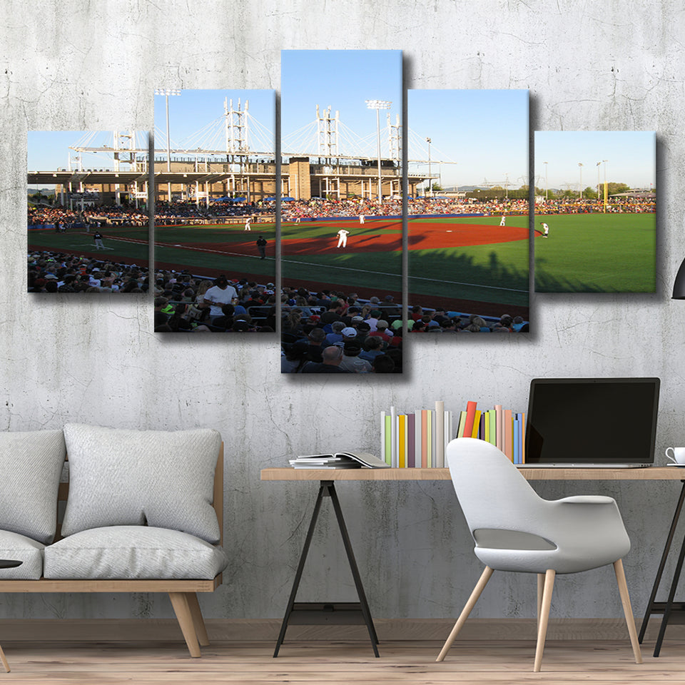 Ron Tonkin Field Stadium, Stadium Canvas, Sport Art, Large Canvas, Multi Panels, Canvas Prints Wall Art Decor