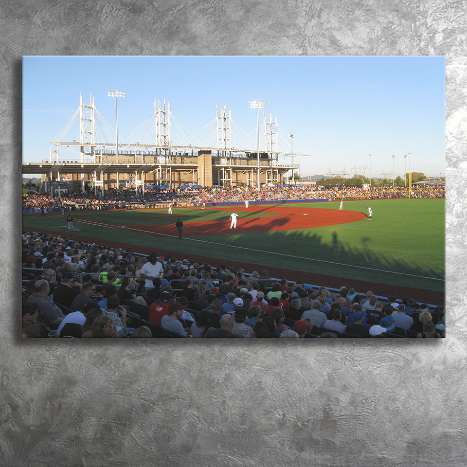 Ron Tonkin Field Stadium, Stadium Canvas, Sport Art, Gift for him, Fan Gift, Canvas Prints Wall Art Decor