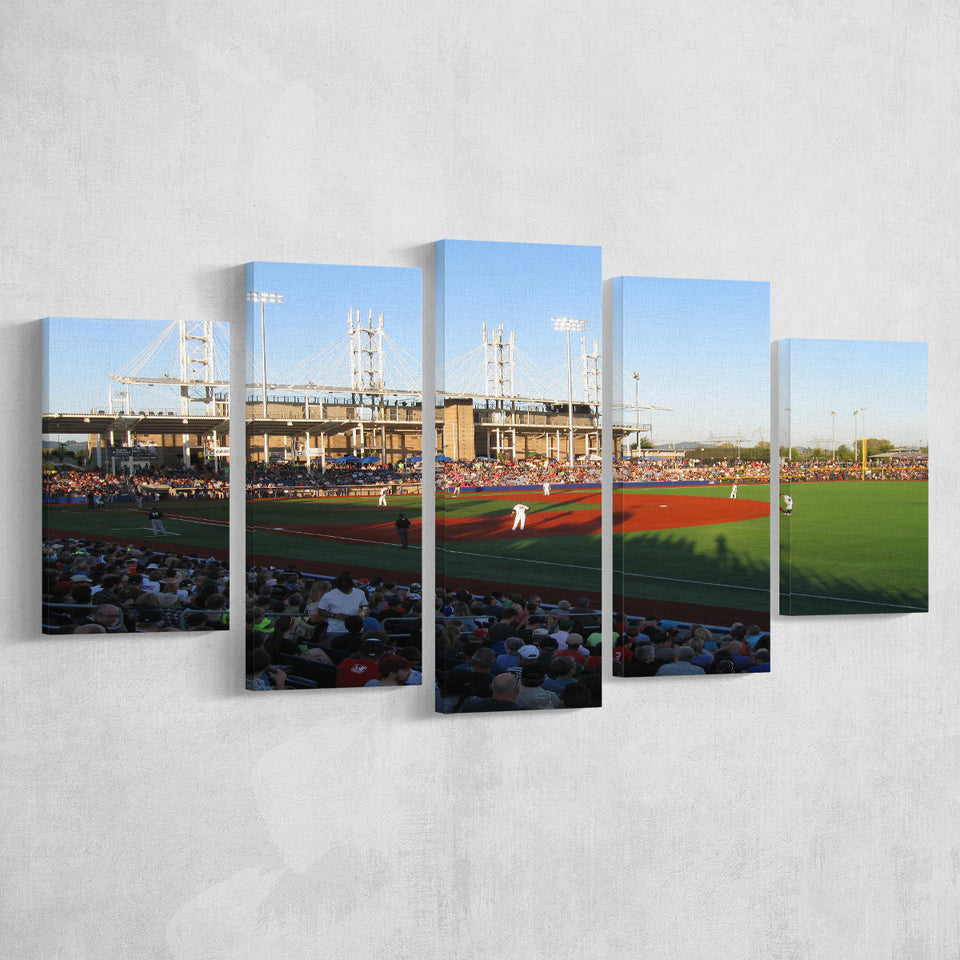 Ron Tonkin Field Stadium, Stadium Canvas, Sport Art, Large Canvas, Multi Panels, Canvas Prints Wall Art Decor