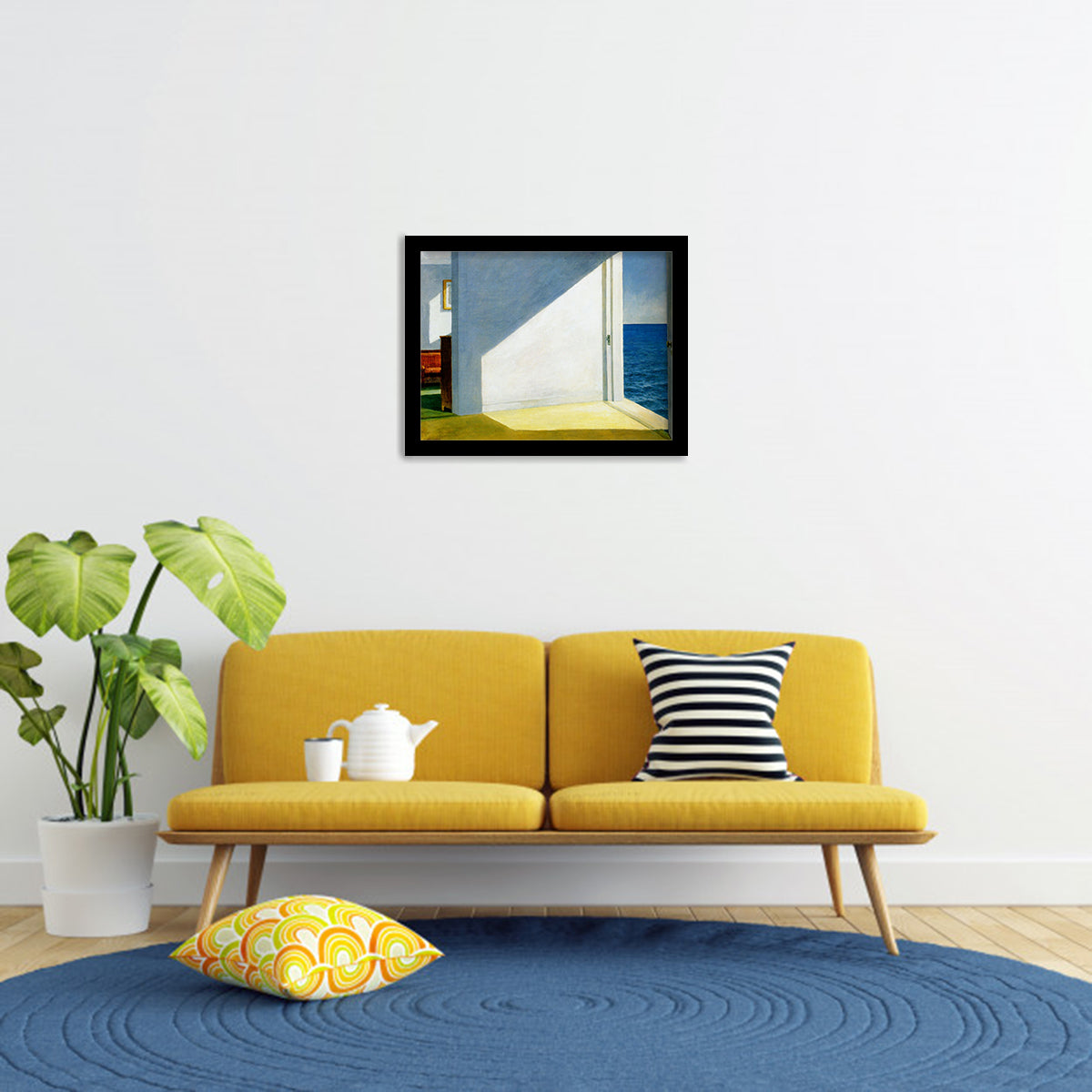 Rooms By The Sea By Edward Hopper-Art Print, Framed Prints