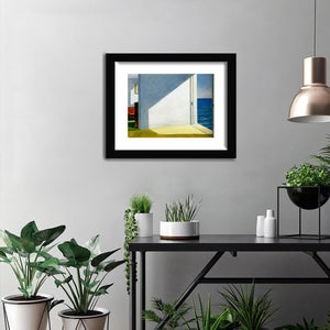 Rooms By The Sea By Edward Hopper-Canvas art,Art Print,Frame art,Plexiglass cover
