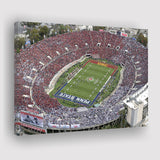Rose Bowl Aerial View, Stadium Canvas, Sport Art, Gift for him, Fan Gift, Canvas Prints Wall Art Decor