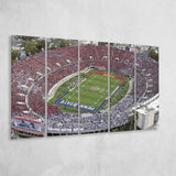 Rose Bowl Aerial View, Stadium Canvas, Sport Art, Gift for him, Multi Panels B, Canvas Prints Wall Art Decor