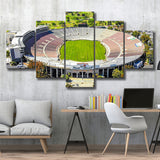 Rose Bowl Stadium Canvas Prints California Wall Art American,Multi Panels,Sport Stadium Art Prints, Fan Gift