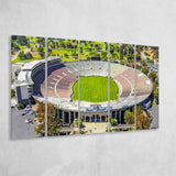 Rose Bowl Stadium Canvas Prints California Wall Art American,Multi Panels B,Sport Stadium Art Prints, Fan Gift