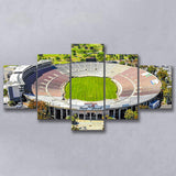 Rose Bowl Stadium Canvas Prints California Wall Art American,Multi Panels,Sport Stadium Art Prints, Fan Gift