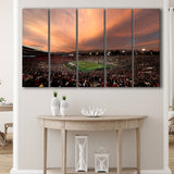 Rose Bowl in California, Stadium Canvas, Sport Art, Gift for him, Multi Panels B, Canvas Prints Wall Art Decor