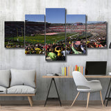 Rose Bowl in Pasadena California, Stadium Canvas, Sport Art, Large Canvas, Multi Panels, Canvas Prints Wall Art Decor
