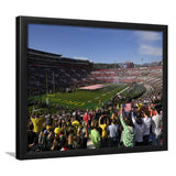 Rose Bowl in Pasadena California, Stadium Canvas, Sport Art, Gift for him, Framed Art Prints Wall Art Decor, Framed Picture