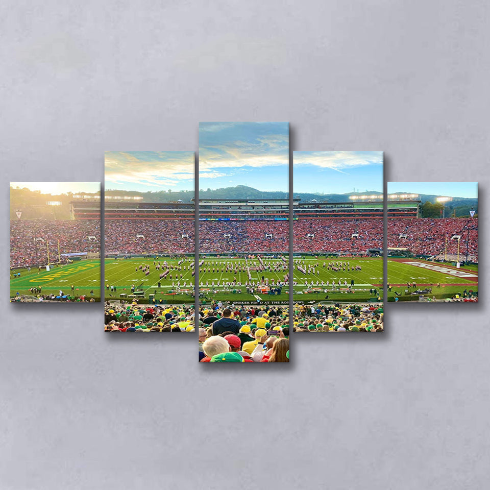 Rose Bowl in Pasadena, Stadium Canvas, Sport Art, Large Canvas, Multi Panels, Canvas Prints Wall Art Decor