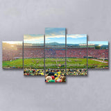 Rose Bowl in Pasadena, Stadium Canvas, Sport Art, Large Canvas, Multi Panels, Canvas Prints Wall Art Decor