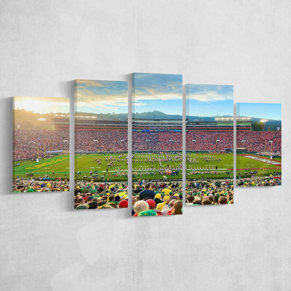 Rose Bowl in Pasadena, Stadium Canvas, Sport Art, Large Canvas, Multi Panels, Canvas Prints Wall Art Decor