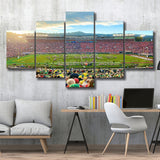 Rose Bowl in Pasadena, Stadium Canvas, Sport Art, Large Canvas, Multi Panels, Canvas Prints Wall Art Decor