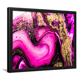 Rose Gold Marble Framed Art Prints Wall Art Decor, Framed Picture, Home Decor