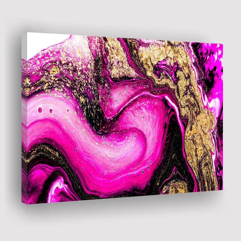 Rose Gold Marble Canvas Prints Wall Art Decor - Painting Canvas,Home Decor, Ready to Hang