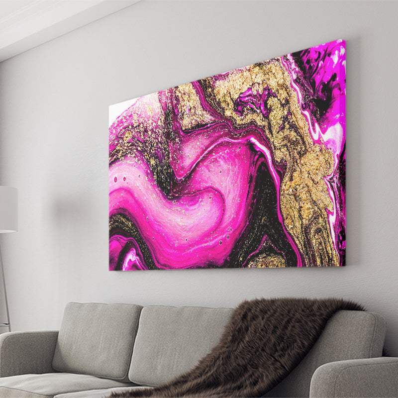 Rose Gold Marble Canvas Prints Wall Art Decor - Painting Canvas,Home Decor, Ready to Hang