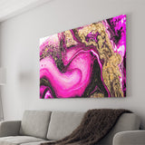 Rose Gold Marble Canvas Prints Wall Art Decor - Painting Canvas,Home Decor, Ready to Hang