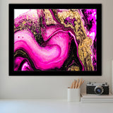 Rose Gold Marble Framed Art Prints Wall Art Decor, Framed Picture, Home Decor