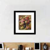 Roses in a vase by Pierre Auguste Renoir - Art Prints, Framed Prints, Wall Art Prints, Frame Art