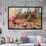 Roses Of Heliogabalus By Tadema Framed Art Prints Wall Decor - Painting Prints, Wall Art, Framed Picture, Black Frame