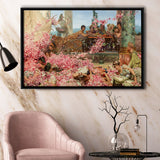 Roses Of Heliogabalus By Tadema Framed Canvas Prints Wall Art - Painting Canvas, Wall Decor, Canvas Art, Floating Frame