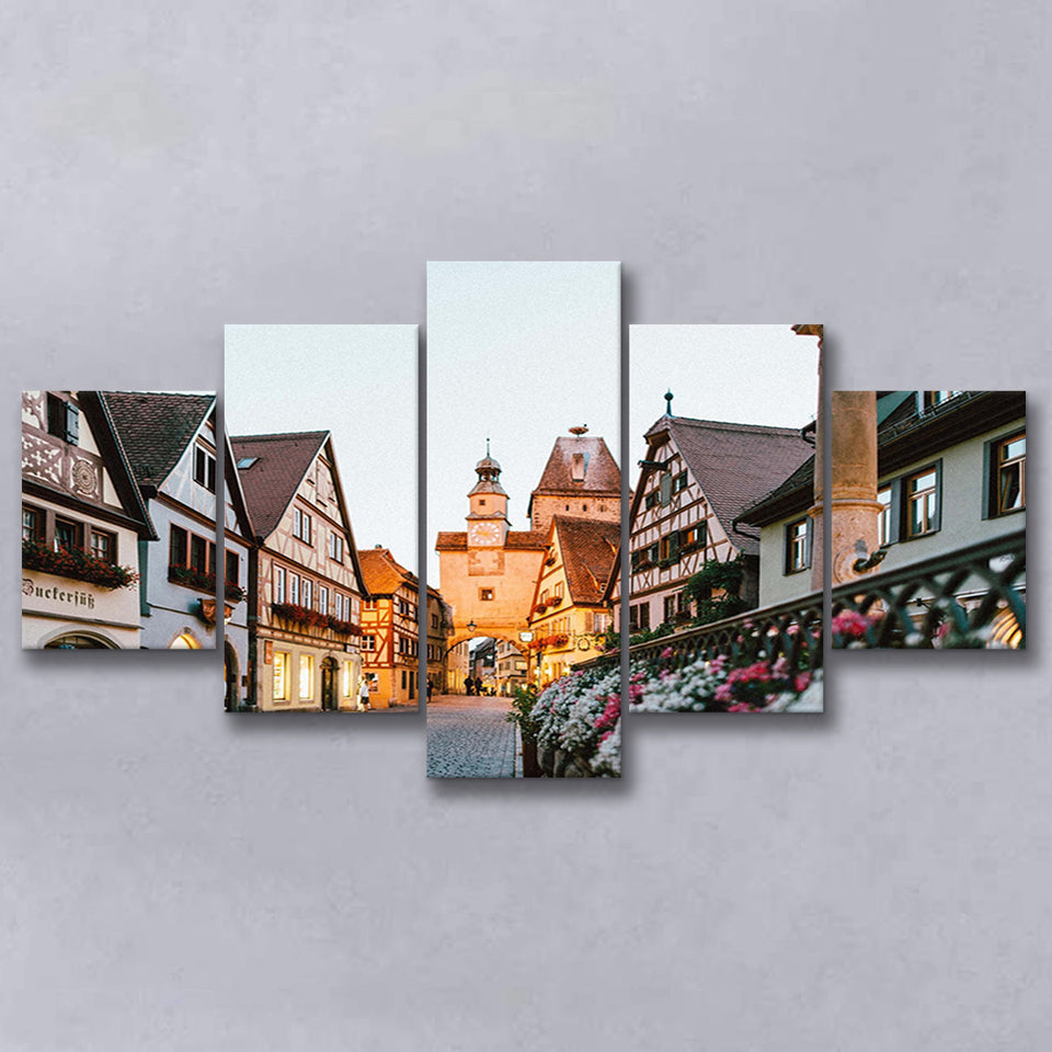 Rothenburg, Rothenburg Photo Multi Panels,Canvas Prints Wall Art Home Decor
