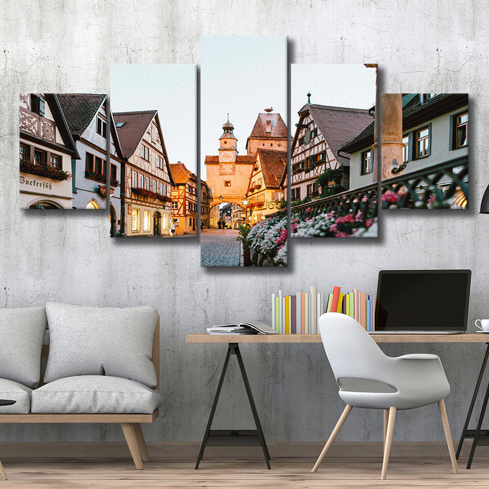 Rothenburg, Rothenburg Photo Multi Panels,Canvas Prints Wall Art Home Decor