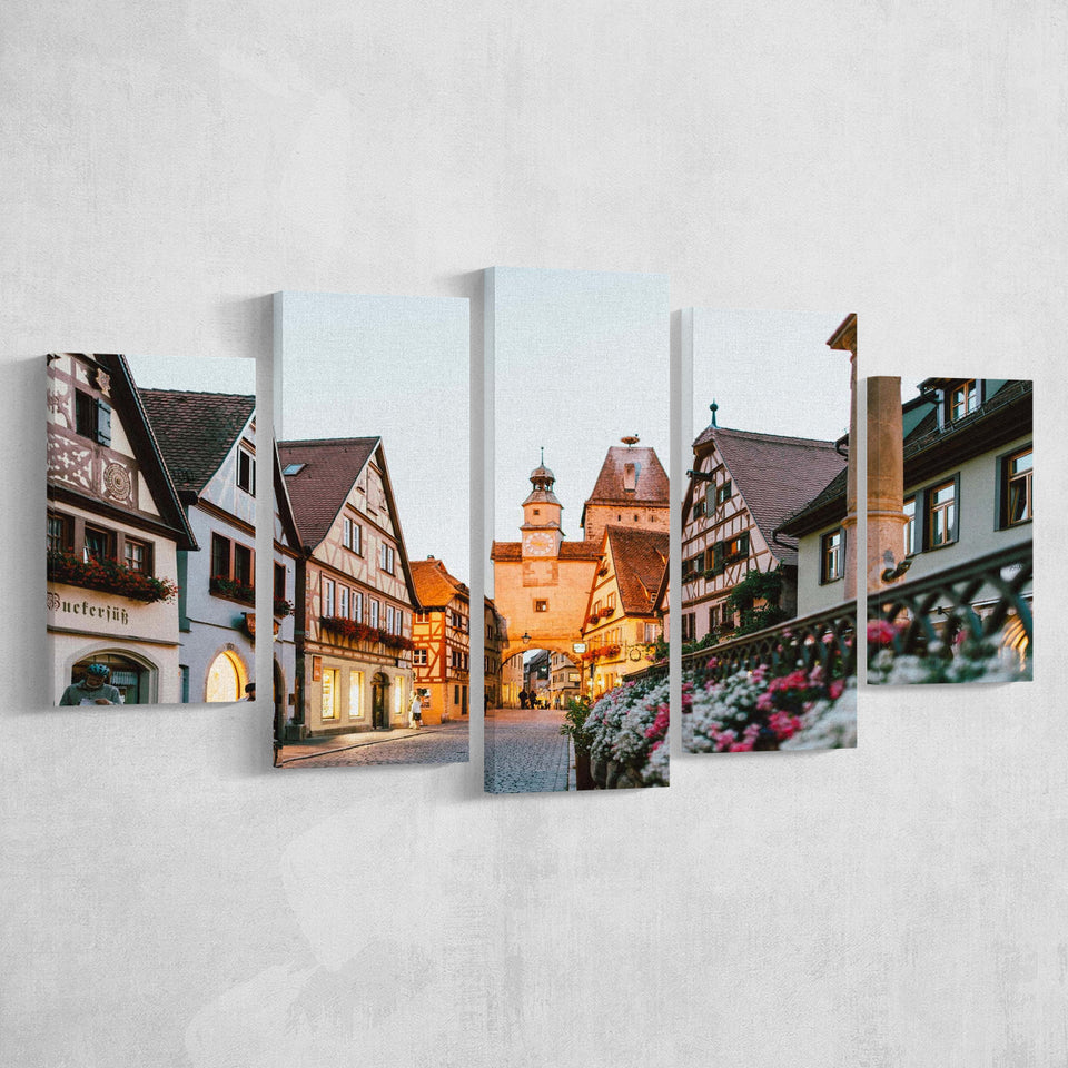 Rothenburg, Rothenburg Photo Multi Panels,Canvas Prints Wall Art Home Decor