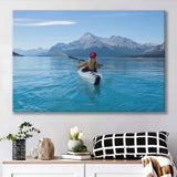 Rowing, Rowing Canvas Prints Wall Art Home Decor - Painting Canvas, Ready to hang
