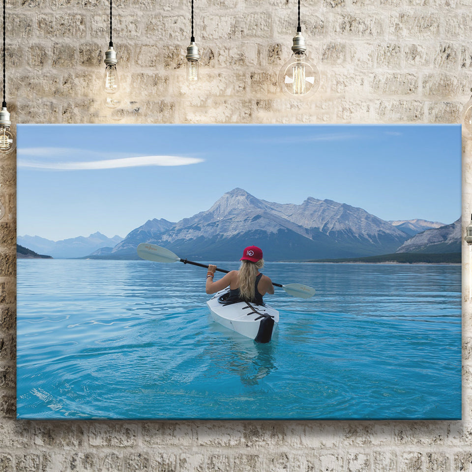 Rowing, Rowing Canvas Prints Wall Art Home Decor - Painting Canvas, Ready to hang