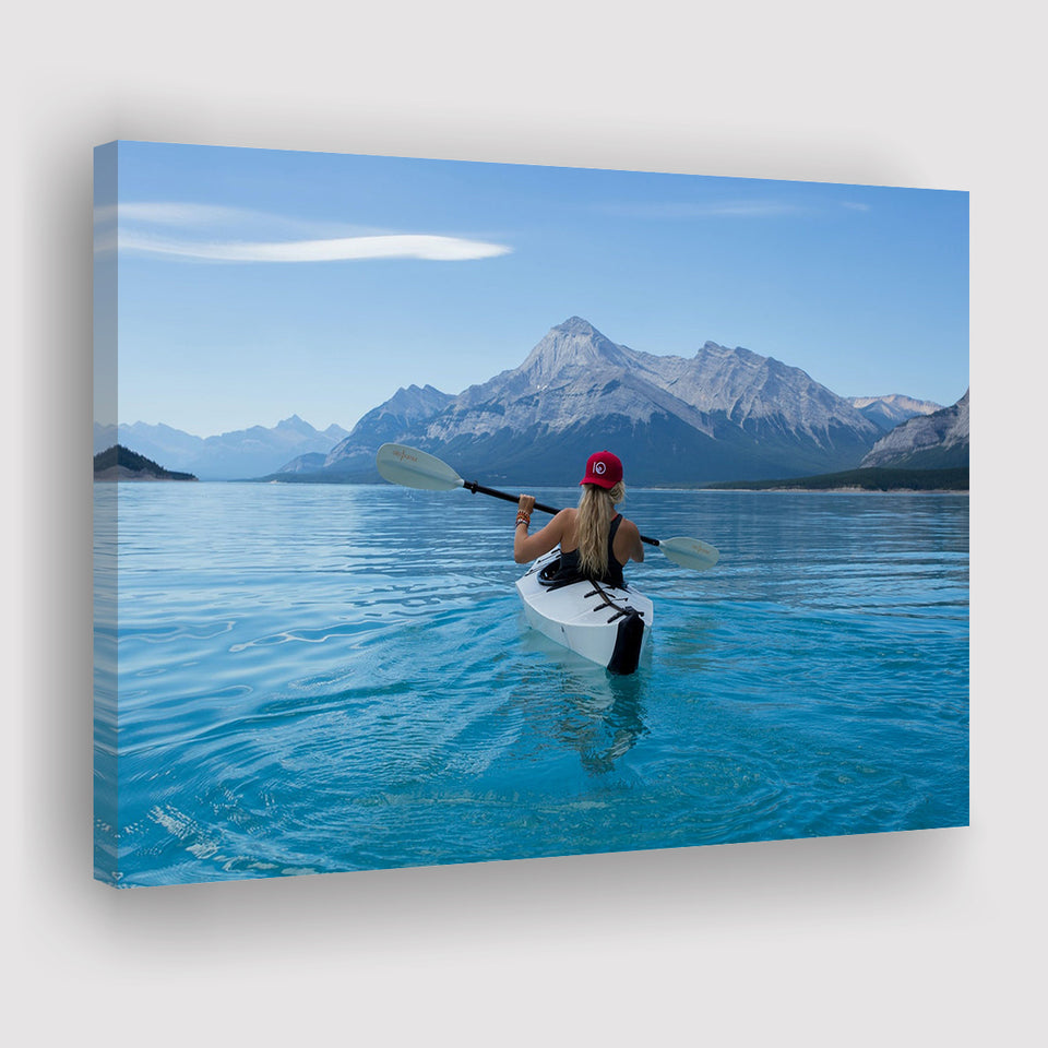 Rowing, Rowing Canvas Prints Wall Art Home Decor - Painting Canvas, Ready to hang