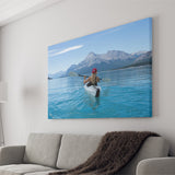 Rowing, Rowing Canvas Prints Wall Art Home Decor - Painting Canvas, Ready to hang