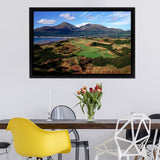 Royal County Down Golf Club Framed Canvas Prints Wall Art - Painting Prints, Home Wall Decor, Painting Canvas