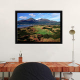 Royal County Down Golf Club Framed Canvas Prints Wall Art - Painting Prints, Home Wall Decor, Painting Canvas