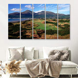 Royal County Down Golf Club 5 Pieces Canvas Prints Wall Art Decor - Painting Canvas,Multi Panel,Painting Prints,For Sale