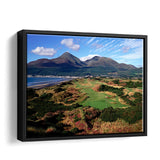 Royal County Down Golf Club Framed Canvas Prints Wall Art - Painting Prints, Home Wall Decor, Painting Canvas