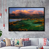 Royal County Down Golf Club Hole 03R A Glorious Morning Newcastle Co Down, Ireland, Golf Sport Print, Framed Art Prints Home Decor
