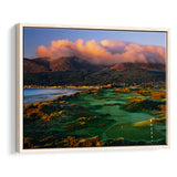 Royal County Down Golf Club Hole 03R A Glorious Morning Newcastle Co Down, Ireland, Framed Canvas Prints Wall Art Decor
