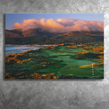 Royal County Down Golf Club Hole 03R A Glorious Morning Newcastle Co Down, Ireland, Golf Art Print, Canvas Prints Wall Art