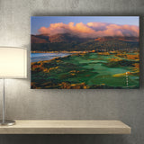 Royal County Down Golf Club Hole 03R A Glorious Morning Newcastle Co Down, Ireland, Golf Art Print, Canvas Prints Wall Art
