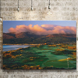 Royal County Down Golf Club Hole 03R A Glorious Morning Newcastle Co Down, Ireland, Golf Art Print, Canvas Prints Wall Art