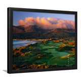 Royal County Down Golf Club Hole 03R A Glorious Morning Newcastle Co Down, Ireland, Golf Sport Print, Framed Art Prints Home Decor